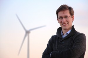 Olivier, who participates in the development of wind farm projects