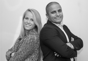 Justine and Ayoub, HR Recruiters for Syngenia